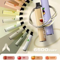 KISS一次性電子煙 6500口 kiss5 鎧斯5號拋棄式二合一磁吸款
