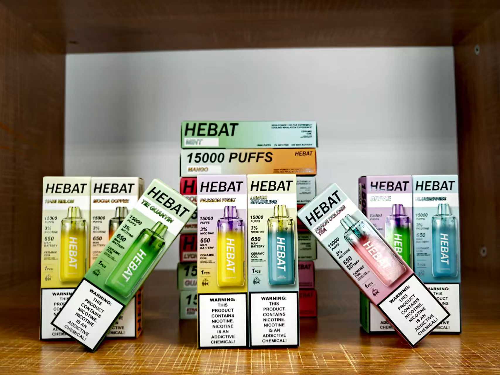 HEBAT喜貝15000口一次性電子煙 拋棄式王嘉尓同款:圖片 4